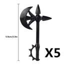 MOC Medieval Accessories Building Blocks Military Soldiers Shoulders Armor Blaster Helmets Weapons War Bricks Children Toys B038