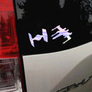 AT Walker Ground Battle Ship Vinyl Art Sticker Star Wars Easter Egg Decals Death Star Decal X Wing Stickers Car Window Decor