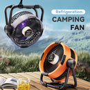 Camping Fan 20000mAh Rechargeable Portable Outdoor Camping Fan Air Circulators Wireless Tent Ceiling Fans with Hook and Light