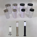 76mm 114mm White Frosted Acrylic E27 Lamp Shade Replacement for Outdoor Lawn Lamp Lampshade Cover for Post Pillar Lighting