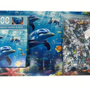 MINI 1000 Piece Jigsaw Puzzle for Adults Undersea World Made of Premium Paper Material Ideal Gift for Christmas New Year,Age 14+