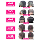 Deep Wave Frontal Wig 13x4 13x6 Hd Transparent Lace Frontal Wig 5X5 6X4 Wig 28 30 Inch Curly Lace Front Human Hair Wigs