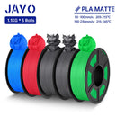JAYO PLA Matte Filament 1.75MM 3D Printer Filament PLA Series 1.1KG/Roll 5 Rolls/set PETG 3D Printing Material For FDM