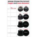 ASLENT 1pcs Car LED Headlight Dust Cover Waterproof HID xenon lamp Rubber Sealant Cap Cover Headlamp 70mm 80mm 90mm 100mm 105mm