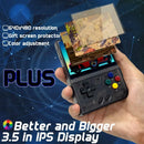 MIYOO Mini Plus Portable Retro Handheld Game Console 3.5-inch IPS HD Screen Linux System Classic Game Console  Children's Gift