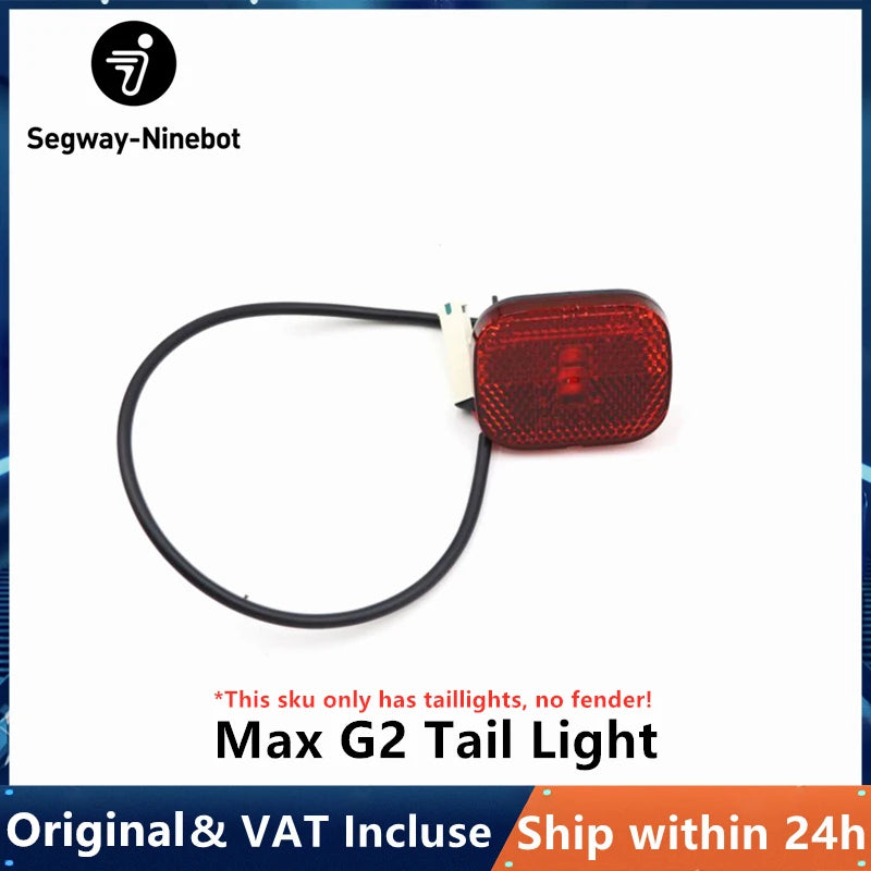 Original Mudguard for Ninebot By Segway Max G2 G65 Electric Scooter Rear Fender With Taillight Kickscooter Accessories