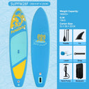 FunWater 350✖87✖15cm Sup Board Inflatable Surfboard Stand Up Paddle Board Inflatable Sup PaddleBoard with Accessories EU Stock