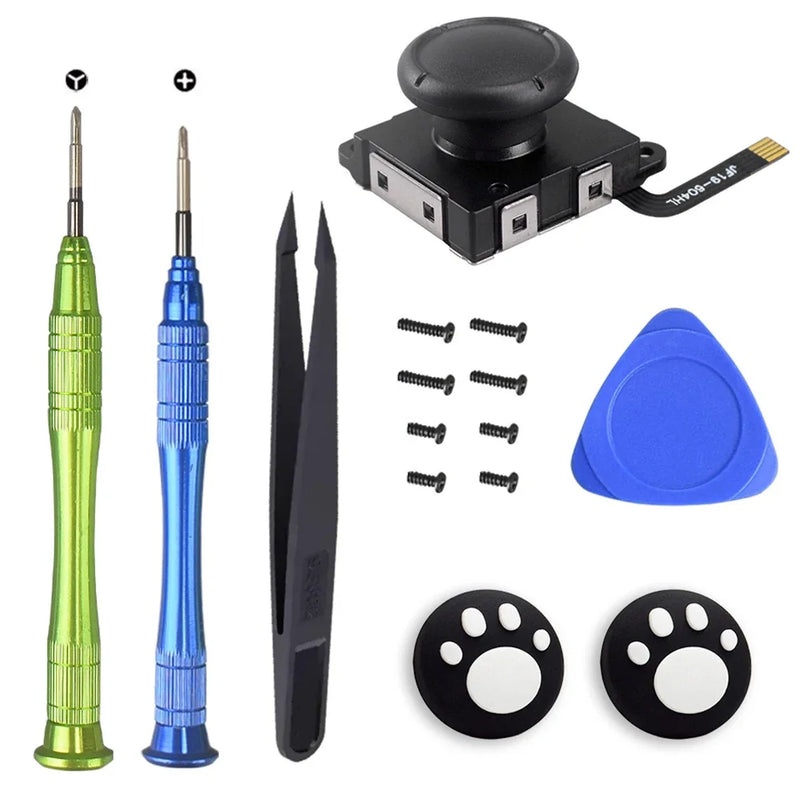 Hall Effect Joystick for Nintendo Switch/Lite/OLED Joycon Analog Thumb Stick No Drifting Hall Electromagnetic 3D Analog Stick