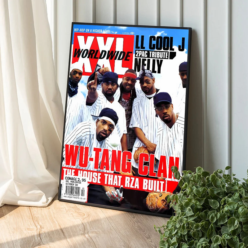 WU-T--TANG CLAN Poster Self-adhesive Art Poster Whitepaper Prints Posters Artwork Aesthetic Art Wall Painting