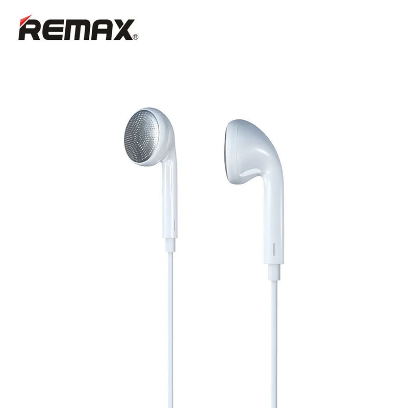 Remax Portable Earphone 3.5mm Jack In-Ear Bass Wire Headset Pure Music Stereo With Mic For Mobile Phones PC/Pad RM-303