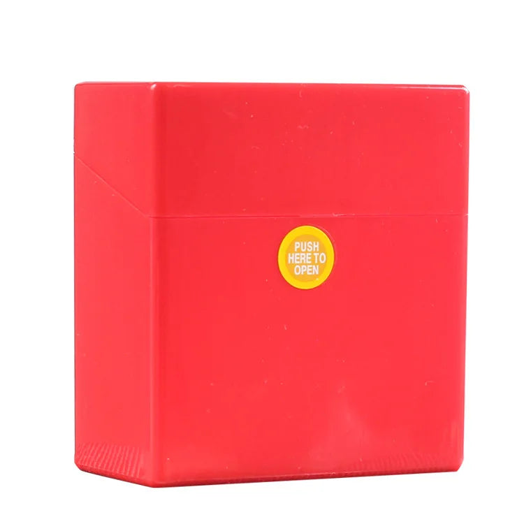 High-capacity Cigarette Box for 50 Pack Portable Plastic Creative and Personalized Thick Cigarette Storage Box