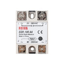 AC 220V Solid State Relay SSR-10AA SSR-25AA SSR-40AA SSR-60AA 10A 25A 40A 60A AC Control AC SSR Relay 80-250VAC TO 24-380VAC