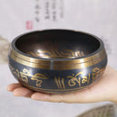 Tibetan Chime Singing Bowl Striker Handmade Buddha Yoga Meditation Sound Yoga Meditation Healing Copper Singing Bowl