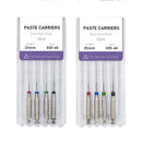 Denspay 4pcs/Box 21/25mm Dental Lentulo Paste Carriers Endodontic Reamers Drill Burs Endo Files Dentist Materials Instrument