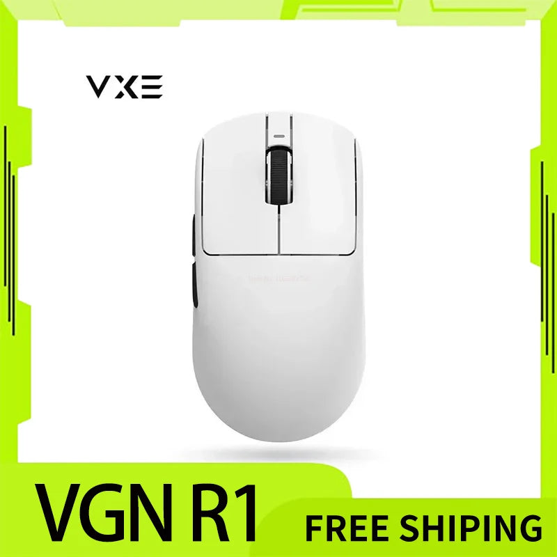 Vgn Vxe Dragonfly R1 Pro Max Gaming Mouse Bluetooth Mouse Rechargeable Gamer Paw3395 Lightweight Ergonomic Wireless Mouse Esport