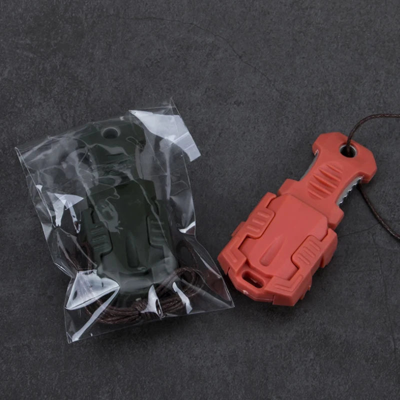 Mini Full blade Webdom System EDC Hang Attach Buckle Molle Hike Backpack Novelty Bushcraft Camp Survive Outdoor Tools