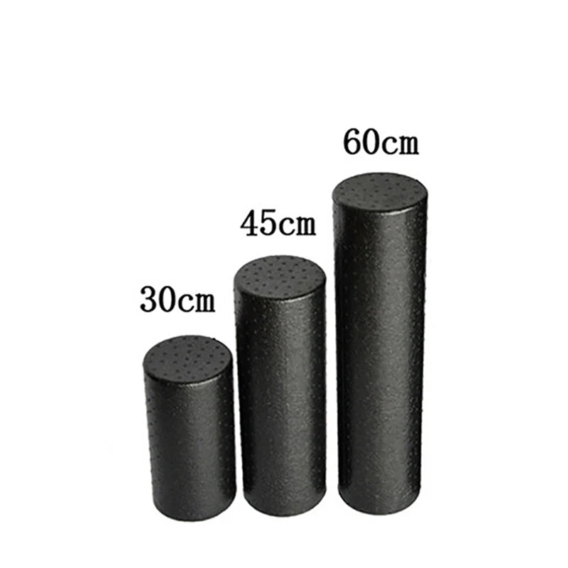 Black New EPP Yoga Block Massage Fitness Foam Roller For Back Massage Pilates Bodybuilding Gym Equipment With Trigger Points