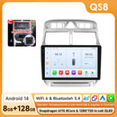 Android Car Radio for Peugeot 307 307CC 307SW 2002-2013 Stereo Multimedia Player GPS 2DIN Carplay Som Automotivo 9inch Screen