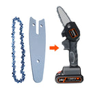 4 Inch Mini Steel Chainsaw Chain Electric Electric Saw Accessory Replacement for Lithium Battery Portable Electric Pruning Saw