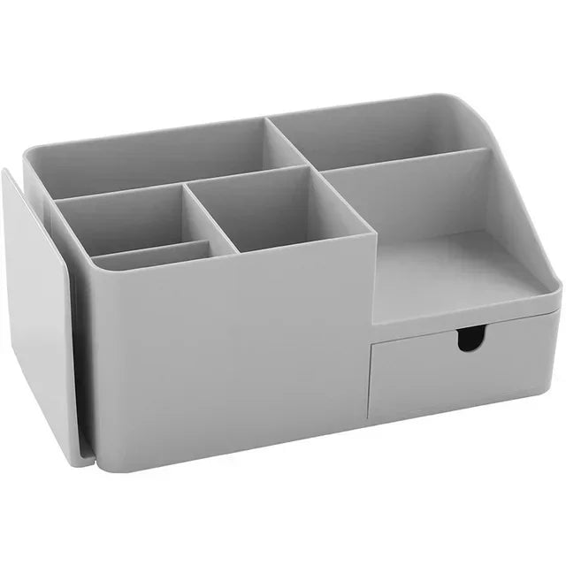 Desk Stretchable Box Office Organizer Bins Storage Holder Desktop Pencil Pen Sundries Stationery Office School Supplies