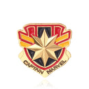 Superhero Collection Brooch Captain America Iron Man Spider Man Hulk The Avengers Badge Metal Enamel Lapel Pin Accessories