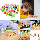 30 Pcs Animal Erasers Desktop Pets Animal Pencil Erasers Bulk Puzzle Toys Gifts Classroom Prizes Easter Egg Fillers,Party Favors