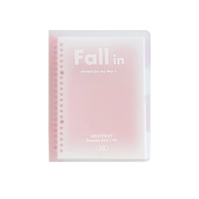 Binder Note A5 B5 Campus Loose Leaf Notebook Memo Diary Office Index File School Japanese Stationery
