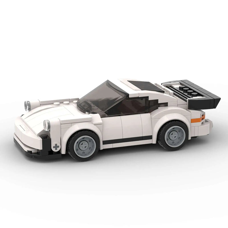 Building block assembly, racing car, moc model, children's puzzle toy