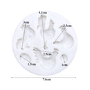 Hen Cock Easter Eggs Silicone Mold Sugarcraft Chocolate Cupcake Baking Mold Fondant Cake Decorating Tools