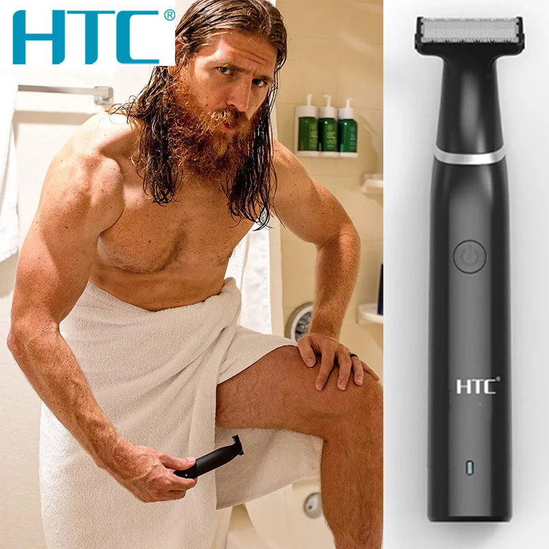 HTC One Blade Electric Shaver for Men Waterproof Electric Trimmer Razor Wet Dry Use Rechargeable Shavers Shaving Machine