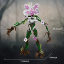 407PCS The Orchid Monster Blocks Set For Strangered Things Demogorchid Idea Bricks Toys For Children Birthday  Christmas Gifts