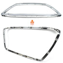 Front Bumper Lower Upper Grille Trim Set 3pc For13-15 Outlander Sport ASX RVR