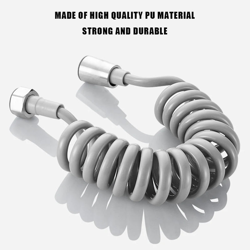 5-1PC 2m/3m/5m Spring Shower Hose Flexible Long Spring Shower Head Hose Tube Telephone Line soft Hoses Bathroom Accessories