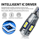 2/4Pcs W5W T10 LED Canbus Light Bulbs White Ice blue for Car Interior Dome Light Trunk Lamp Parking Lights Error Free 12V