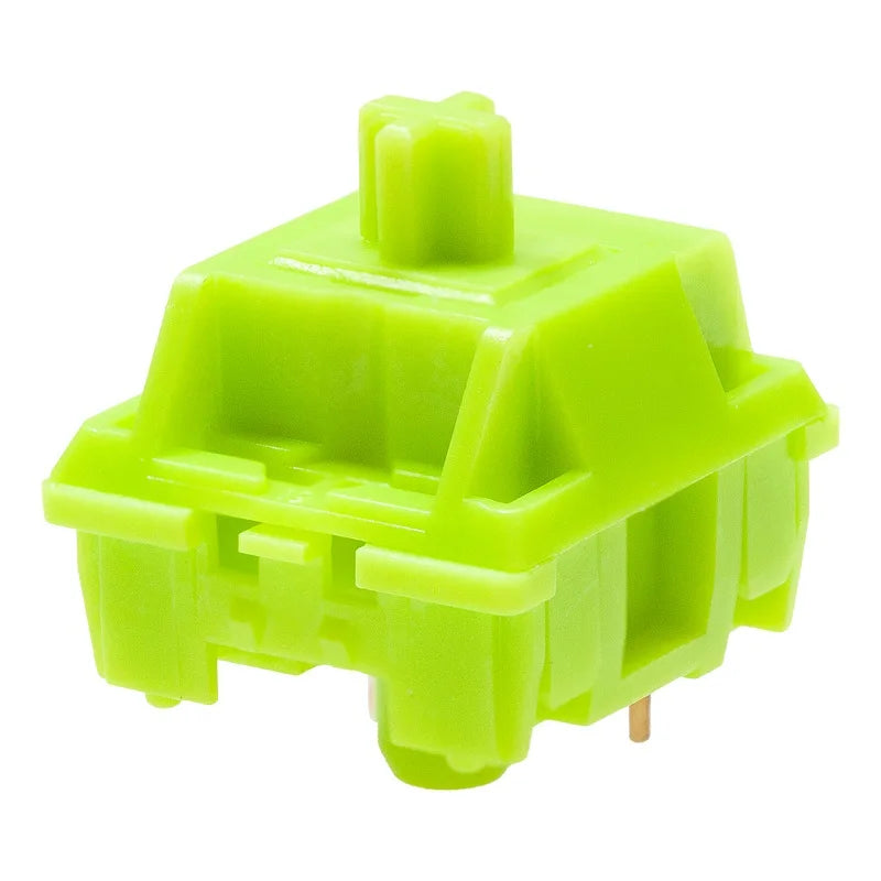 KTT Matcha Switch for Mechanical Keyboard Content Tactile 40g 3 Pins PC House POM Axis Gold Plate Spring GK61 RK61 Anne Pro 2