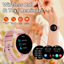 KESHUYOU Women Smart Watch Bluetooth Talk Full Screen Touch IP68 Waterproof Watch Men Heart Rate Health Monitoring Smart Watch