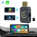 Wired To Wireless Carplay & Android Auto Wireless Adapter Bluetooth-Compatible 5.0 WiFi for OEM Wired Carplay Android Auto Car