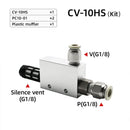 Vacuum Generator Air Exhaust Ejector Pressure Pneumatic ACV CV-10 15 20 25 Negative Control Valve wyrzutnik prozniowy