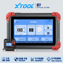 XTOOL D7 All System Car Diagnostic Tools Bidirectional Scanner ECU Coding Automotive Scanner 38+ Services Add FCA Functions