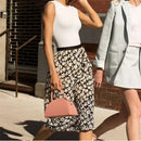 women bag 2023 new PU Bucket Fashion Women Solid Semicircular Shoulder Bags handbag Euro-America style purse phone bag