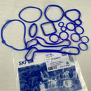 Cooling System Oil Cooler Gasket Seals Blue For Chevrolet Cruze 2009-2013 1.6L 1.8L Sonic Astra Zafira 55354072