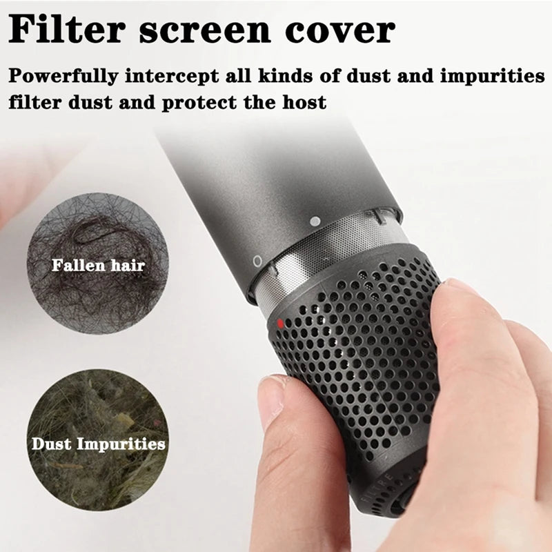 Outer Filter Cover For Dyson HD01 HD03 HD08 Hair Dryer Dustproof Strainer Filter Net Part Cleaner Accessories A