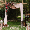 10x10ft Wooden Wedding Arch Backdrop Stand for Party Anniversary Bridal