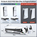 OIVO for PS5 Slim Console Horizontal Cooling Stand PS5 Slim Controller Charger for Playstation 5 Slim Disc & Digital Editions