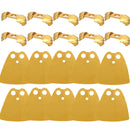 Military Building Blocks Medieval Solider Knights Figures Gifts Accessories Shoulder Armor Imitation Plush Cloak Gold Cape MOC