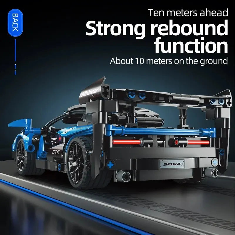 548PCS Technical Mechanical Supercar Racing Racing Building Block Assembled Toy Car for Children Boy Christmas Halloween Easter