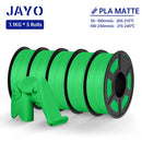 JAYO PLA Matte Filament 1.75MM 3D Printer Filament PLA Series 1.1KG/Roll 5 Rolls/set PETG 3D Printing Material For FDM