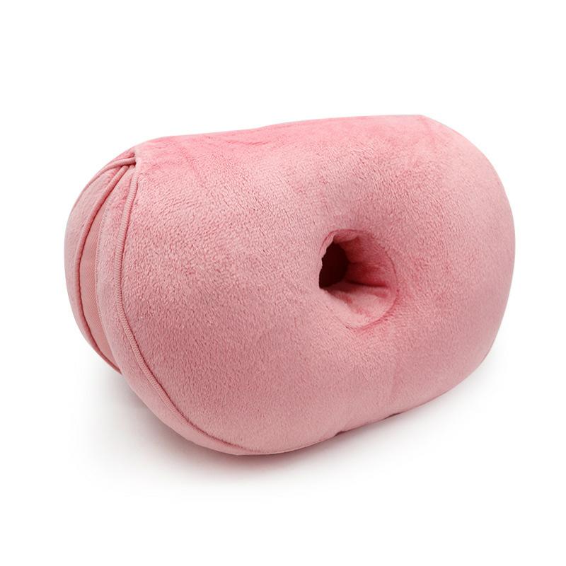 Female Dual Comfort Hip Orthopedic Cushion Portable Buttock Pillow Foldable Body Pillow Hip Lift Cushion for Stress Relief