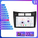 Hizpo 2Din 9inch CarPlay Android Auto Car Radio for Toyota Yaris 2005 - 2012 Navigation GPS RDS DSP BT 4G SWC UI7862 Headunit