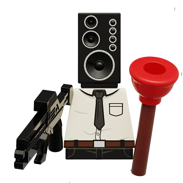 Skibidi Toilet Man Building Blocks MOC City KDL818 House Accessories Titan TV Monitor Speakman Figures Toys For Birthday Gift